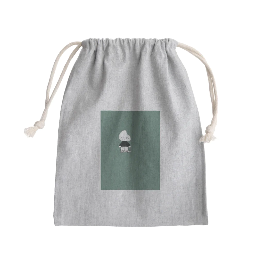 mui のこめそどちゃん Mini Drawstring Bag