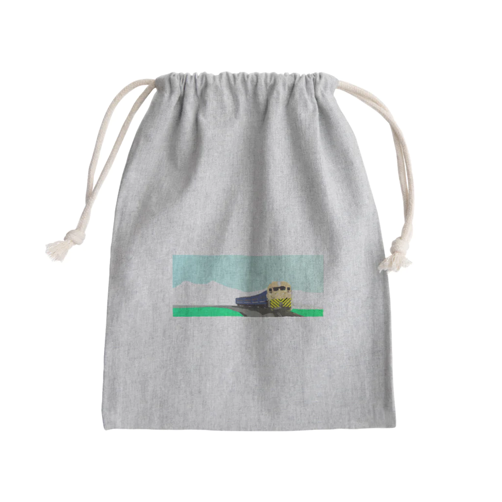 Danke Shoot Coffeeの田園を走る Mini Drawstring Bag