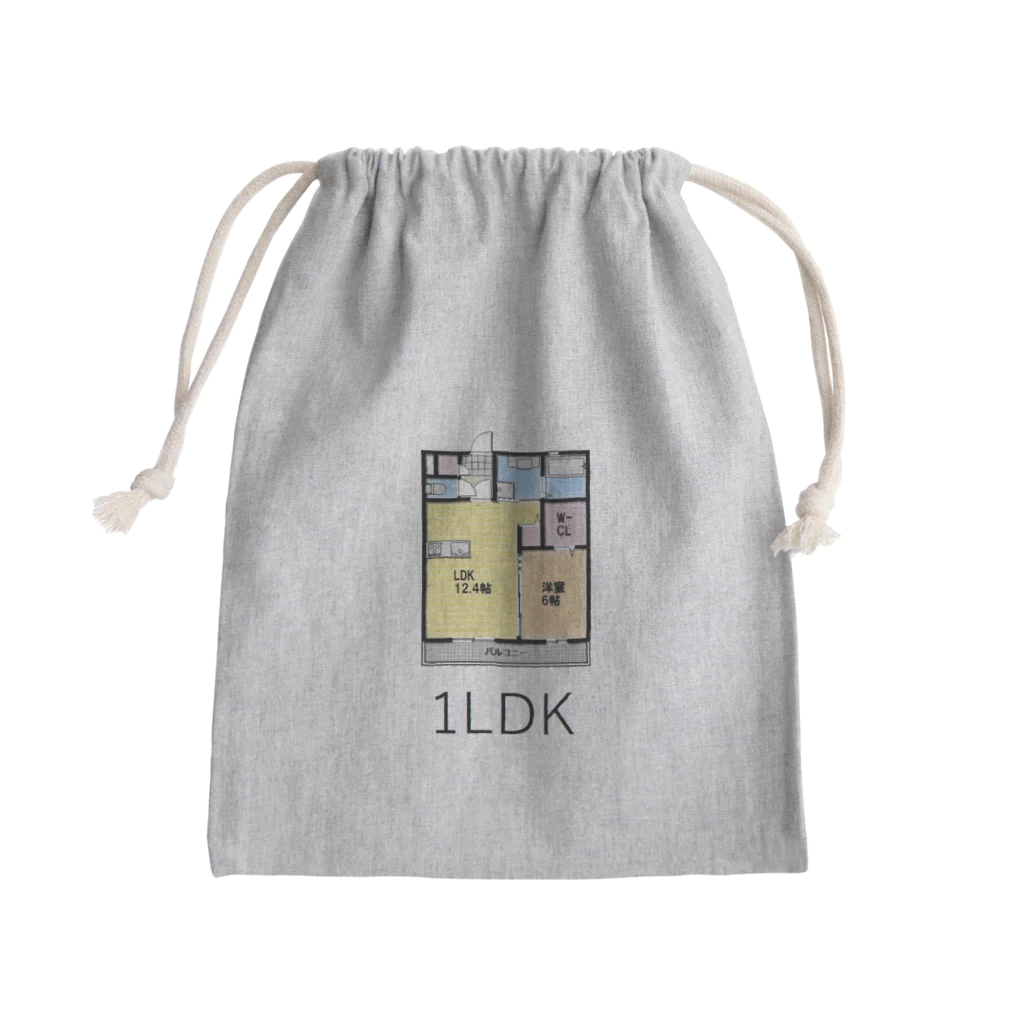 間取りマニアの間取りマニア Mini Drawstring Bag