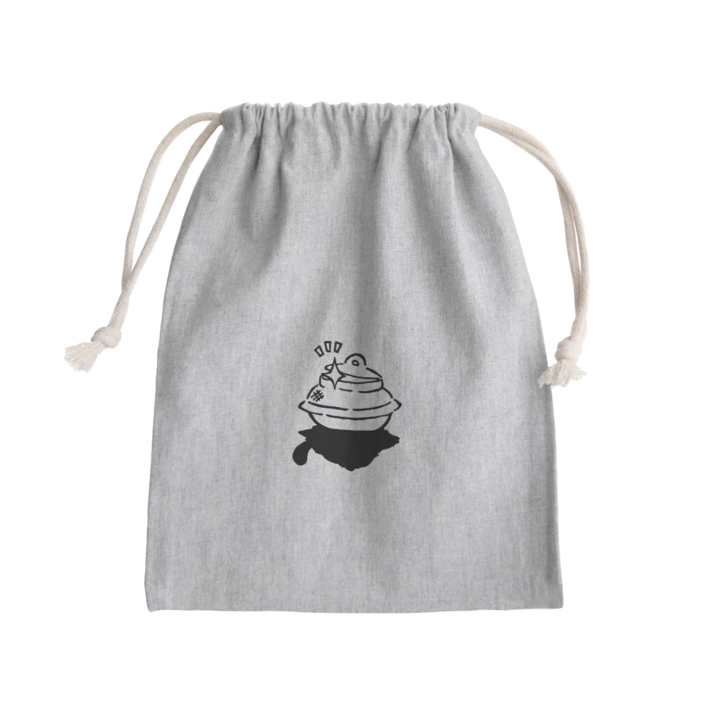 カリツォーの分福茶釜 Mini Drawstring Bag