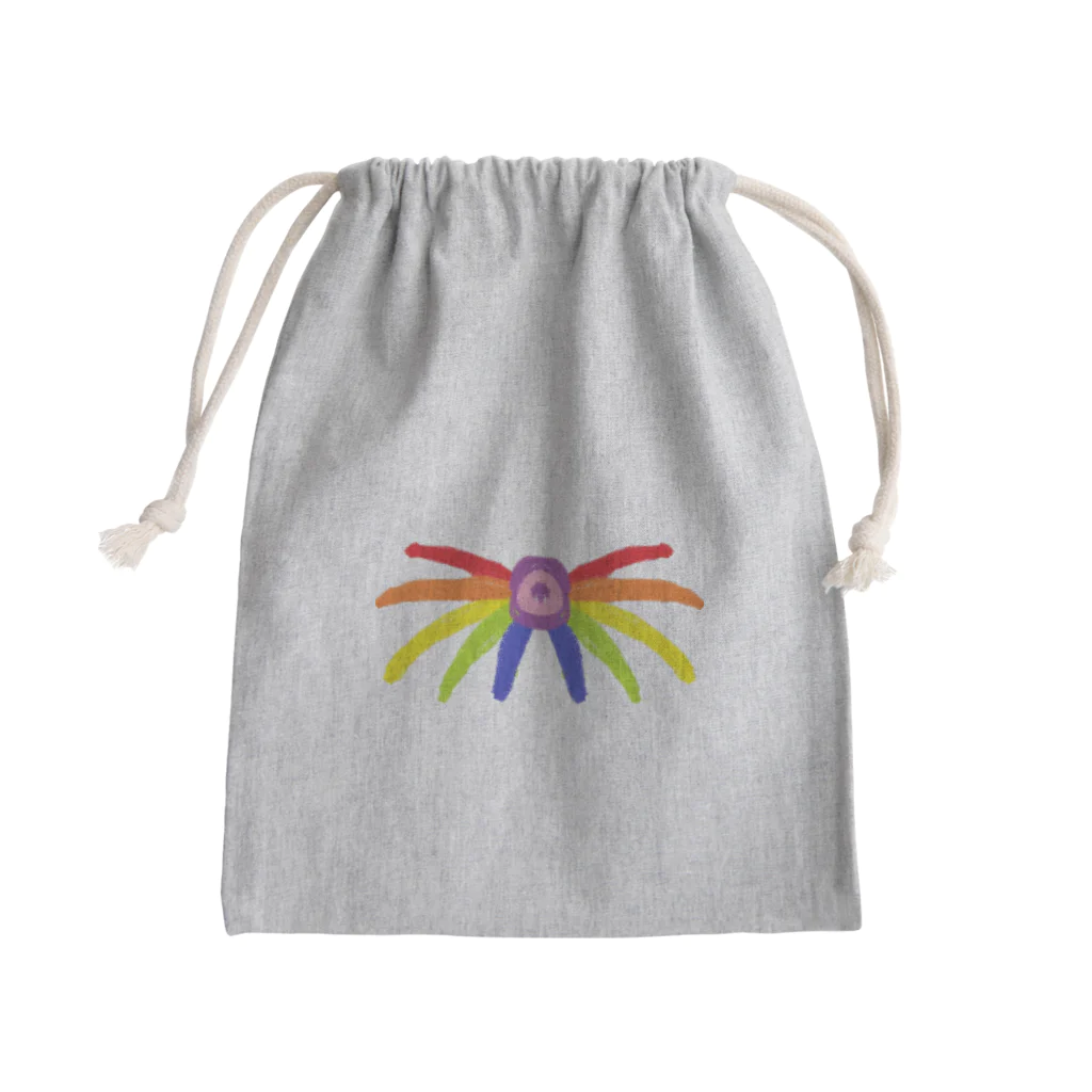 アメリカンベース の楽園　 Mini Drawstring Bag