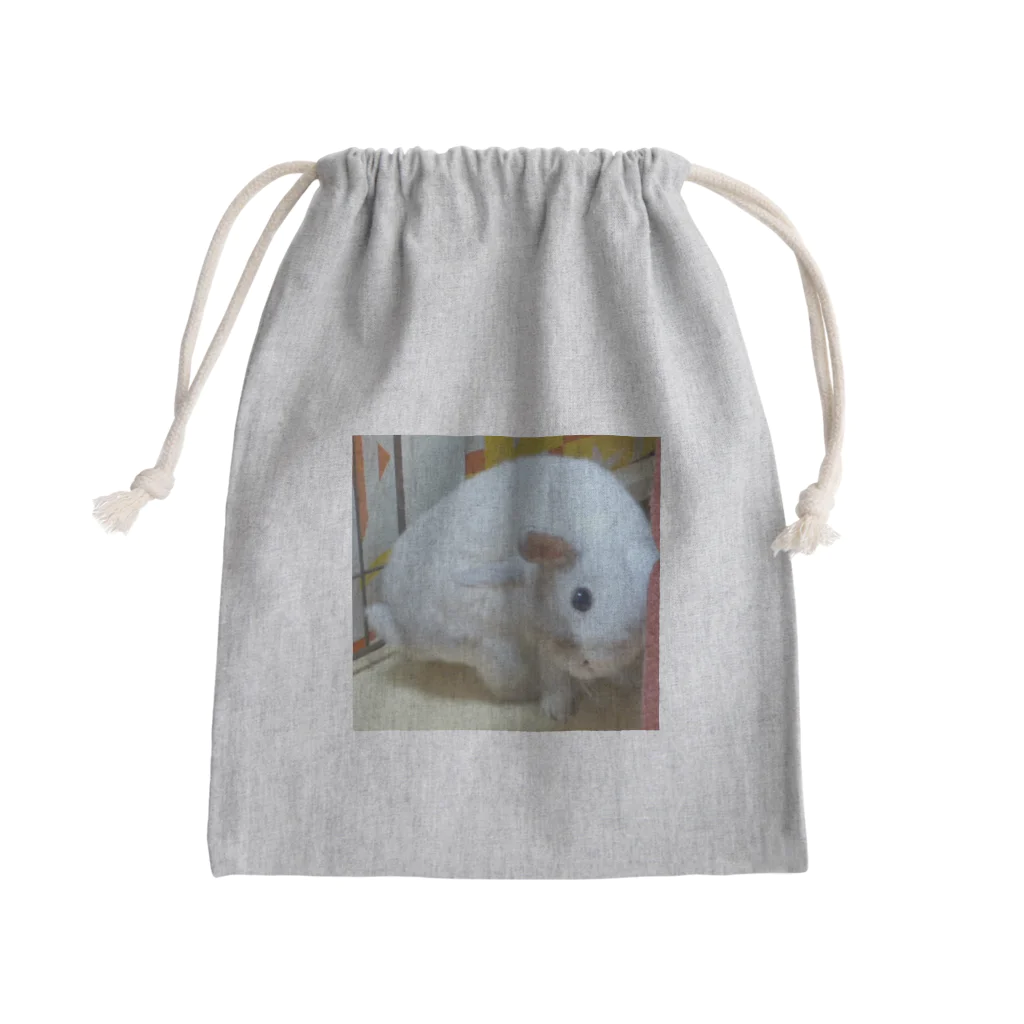 うさぎはうすのぶつぶつぶーちゃん Mini Drawstring Bag