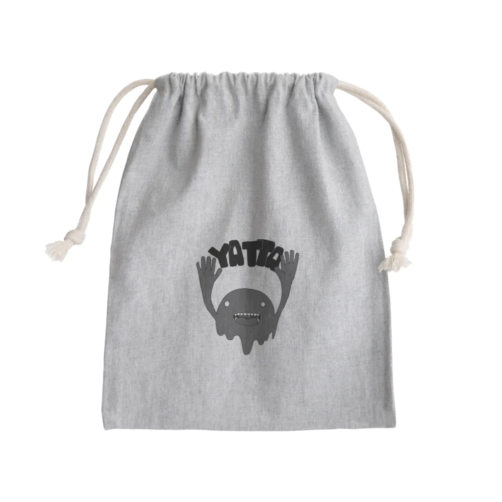 緑食堂のやったー君 Mini Drawstring Bag