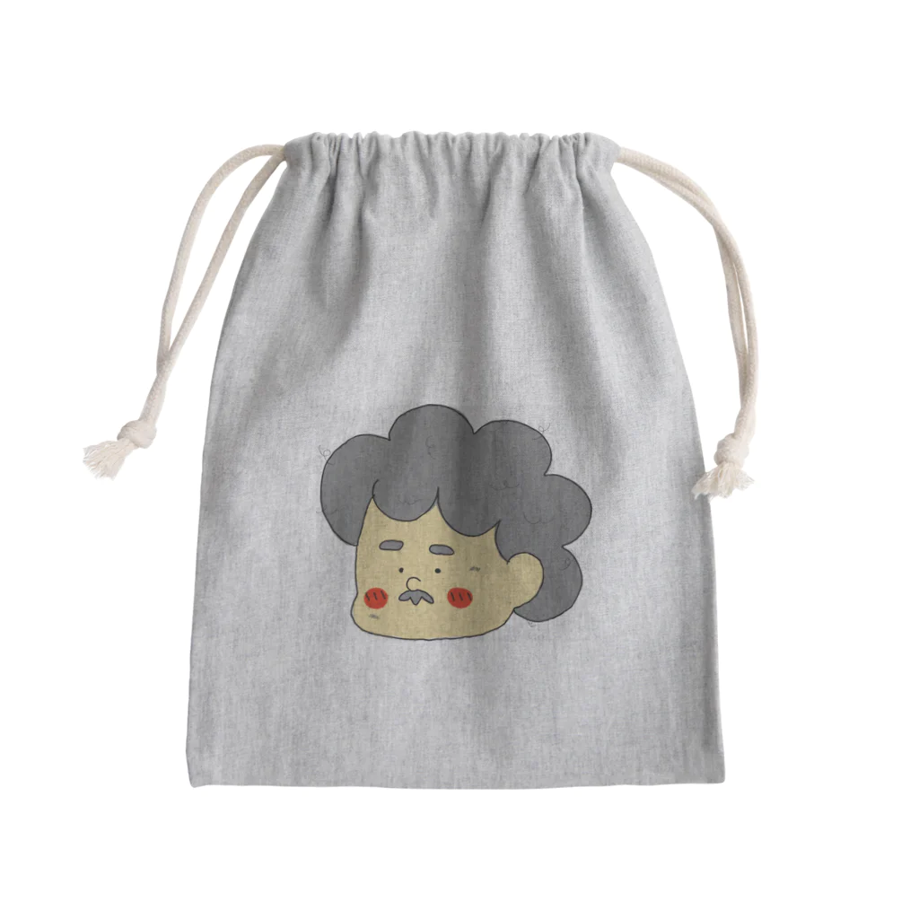 こけし堂の博士グッズ Mini Drawstring Bag