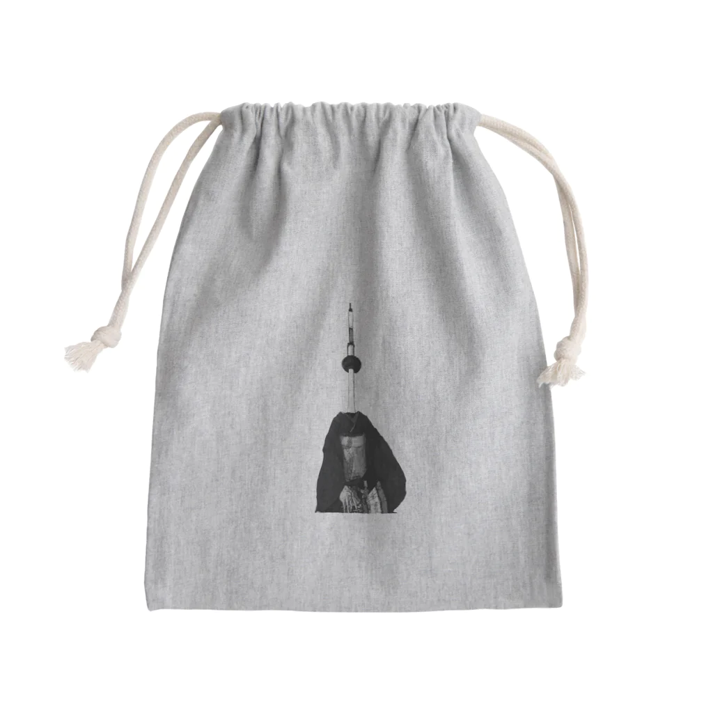 ぷりお屋のMAIKO TOWER Mini Drawstring Bag