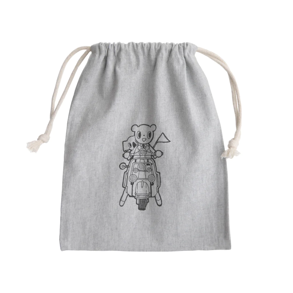 かっきーJapanのくたんとこたん Mini Drawstring Bag