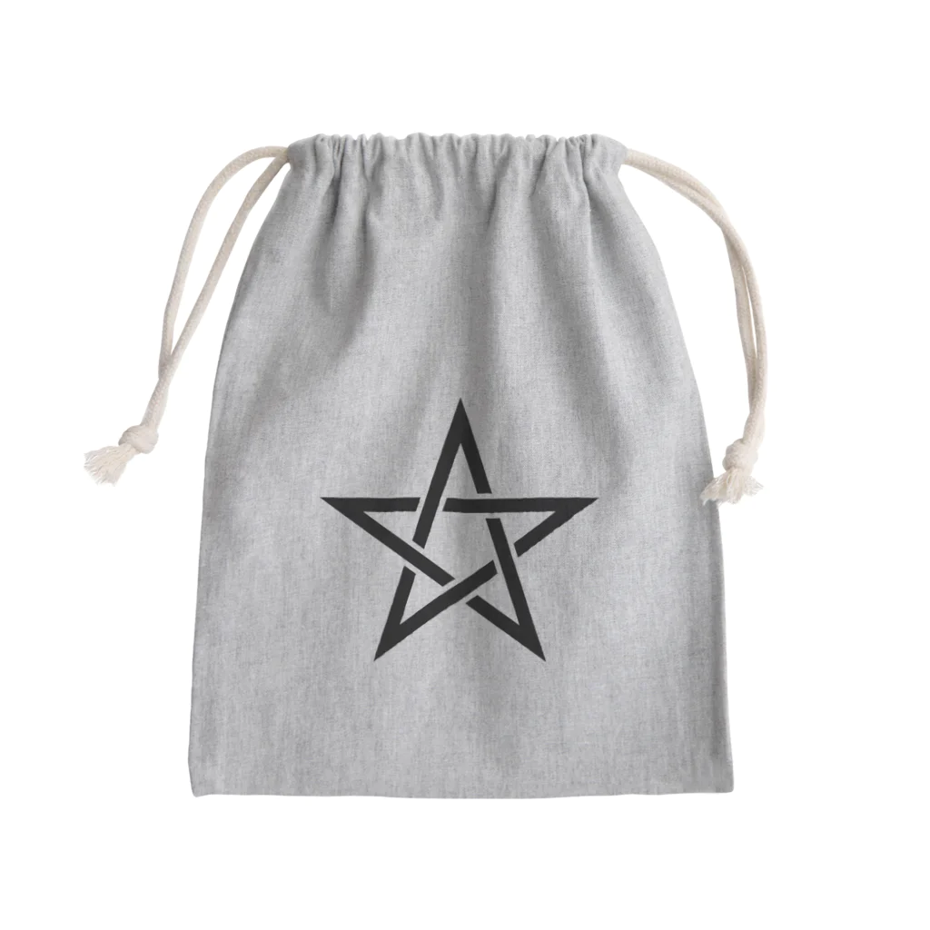 風天工房の五芒星（黒） Mini Drawstring Bag