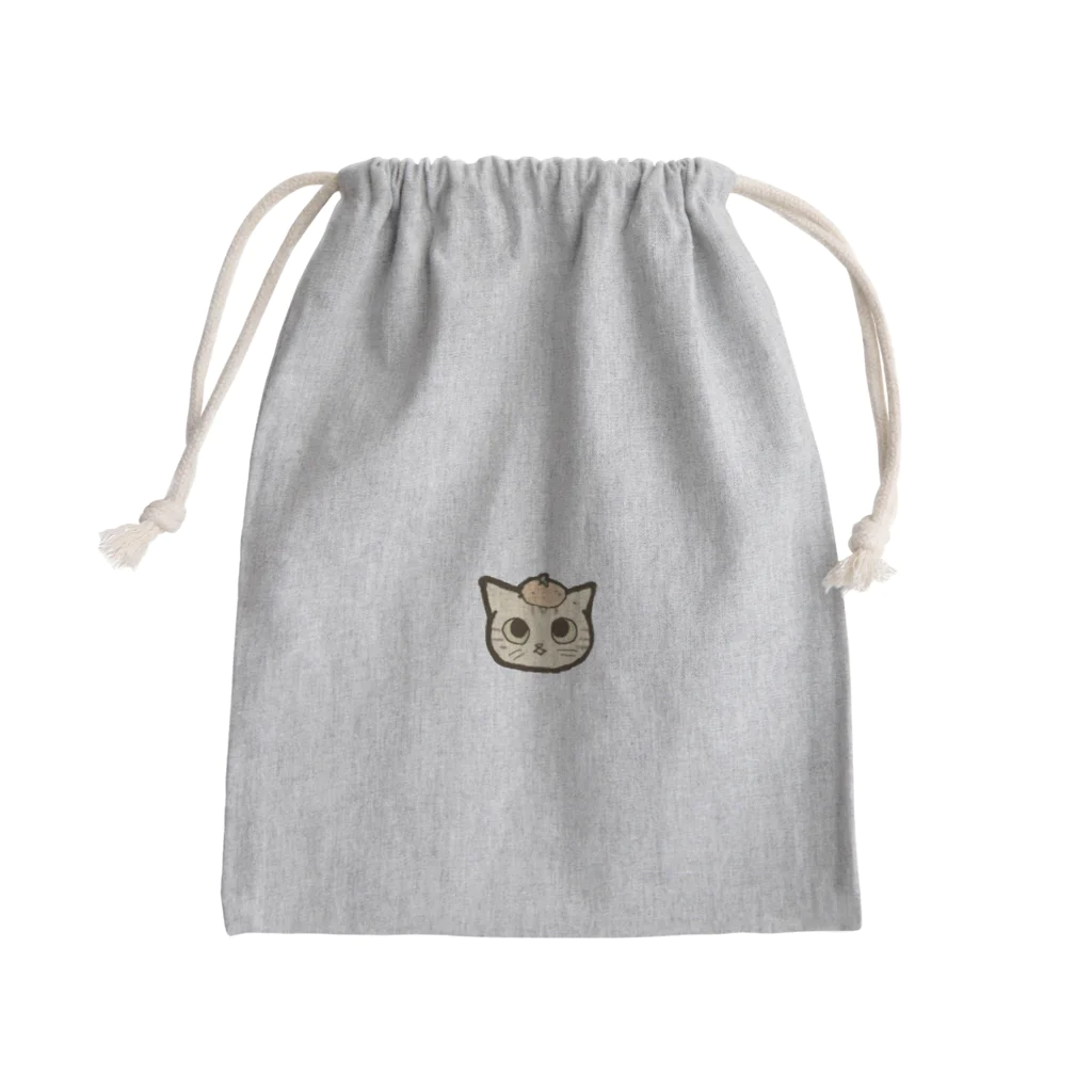 Neko's shopのNeko's Ver.Haku Mini Drawstring Bag