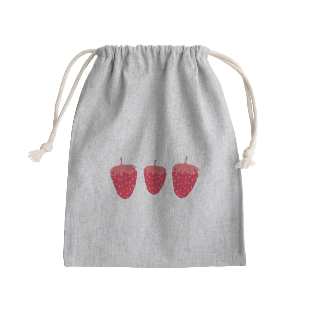 koricontentsのトリプルベリー Mini Drawstring Bag