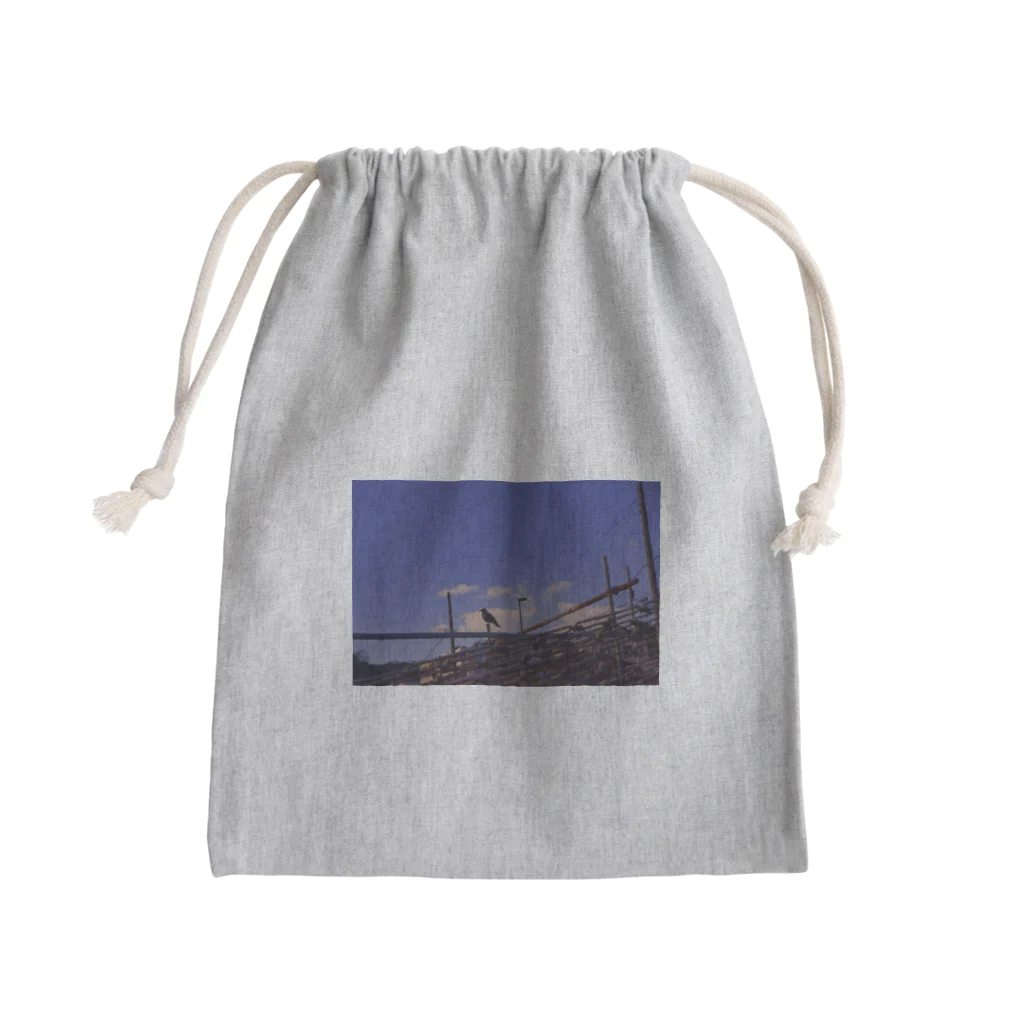 ha_naの烏 Mini Drawstring Bag