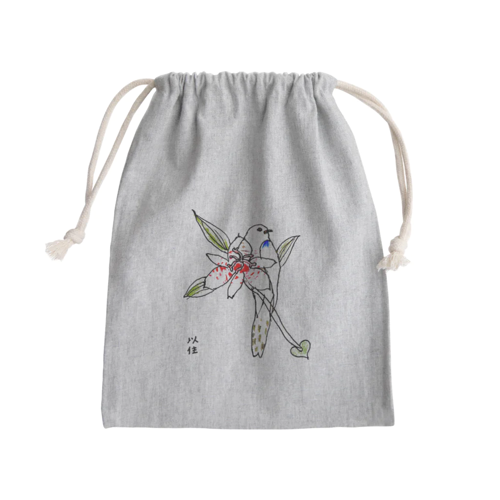 izumi_salonの花とゆめ Mini Drawstring Bag