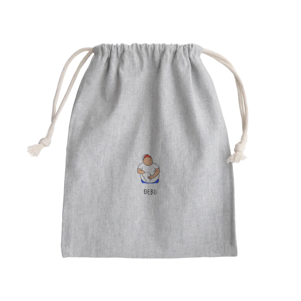 つじつののDEBU 体操服デブ Mini Drawstring Bag