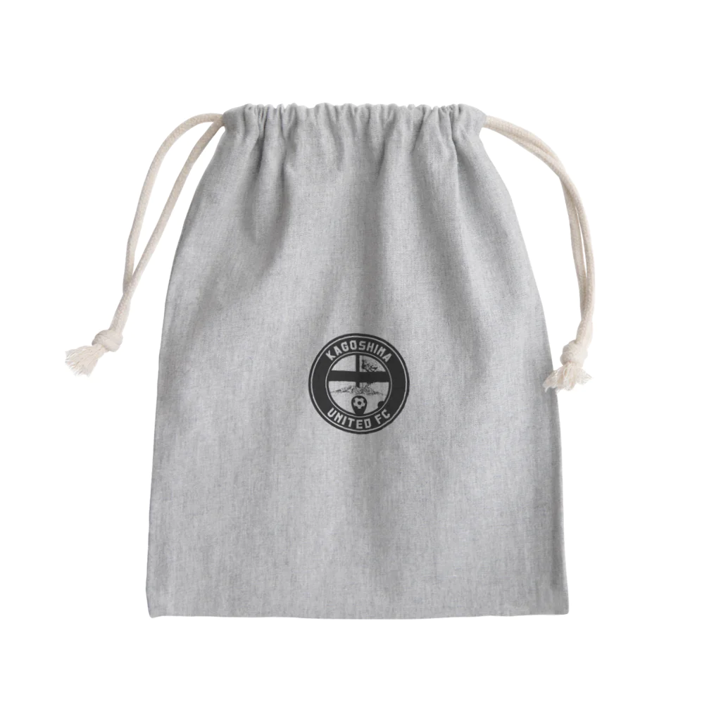 鹿児島ユナイテッドFC SUZURI公式ショップの【 KUFC 】 BLACK LOGO GOODS Mini Drawstring Bag