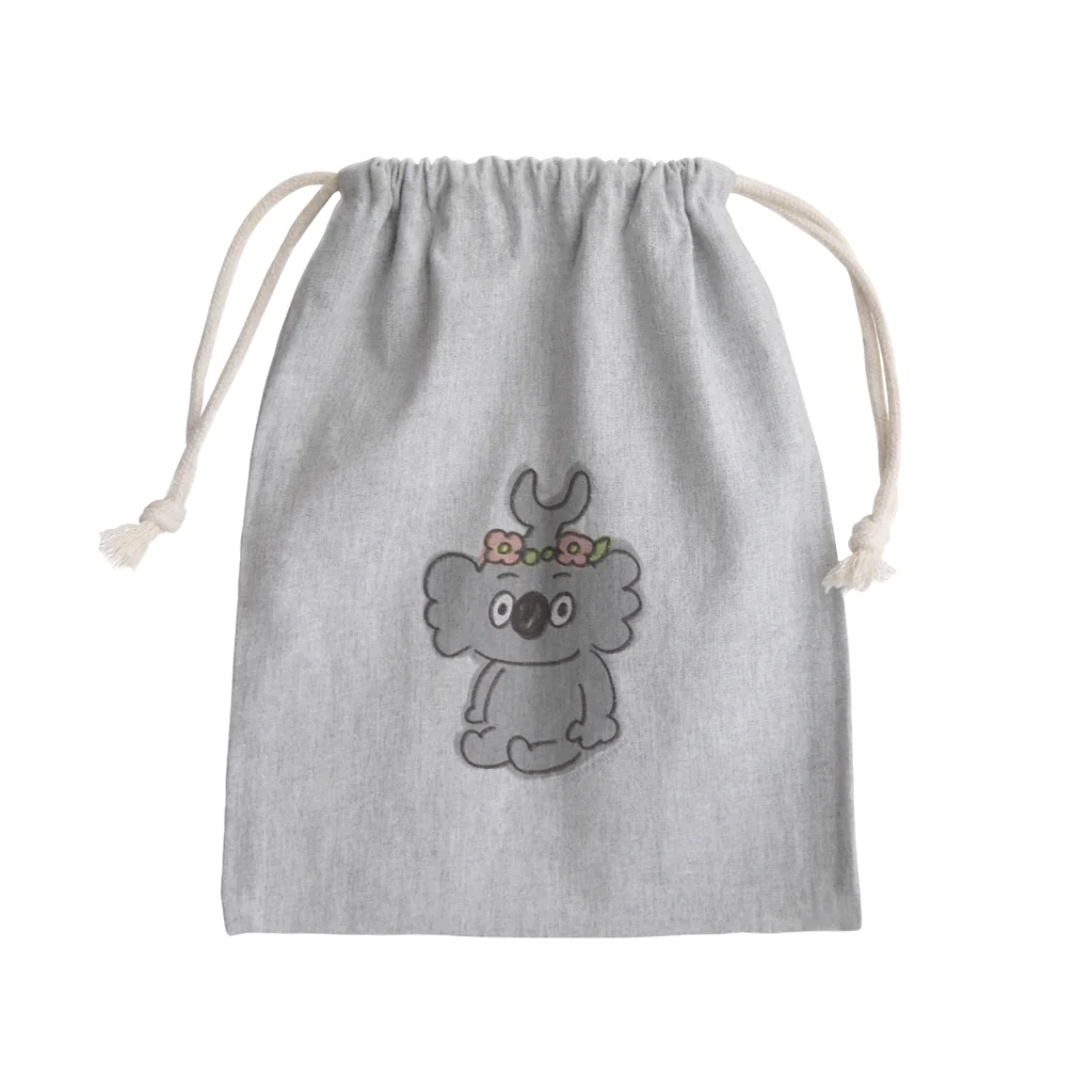 たぬきゅんショップのコアラさん虫 Mini Drawstring Bag