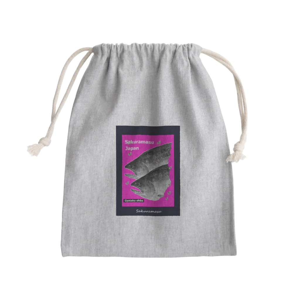 G-HERRINGの桜鱒 Mini Drawstring Bag