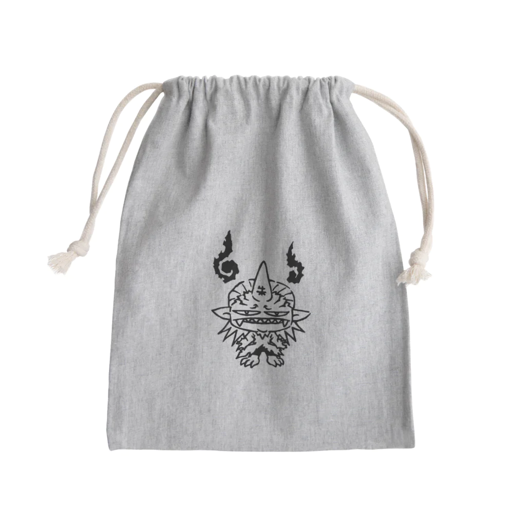 カリツォーの朱の盤 Mini Drawstring Bag