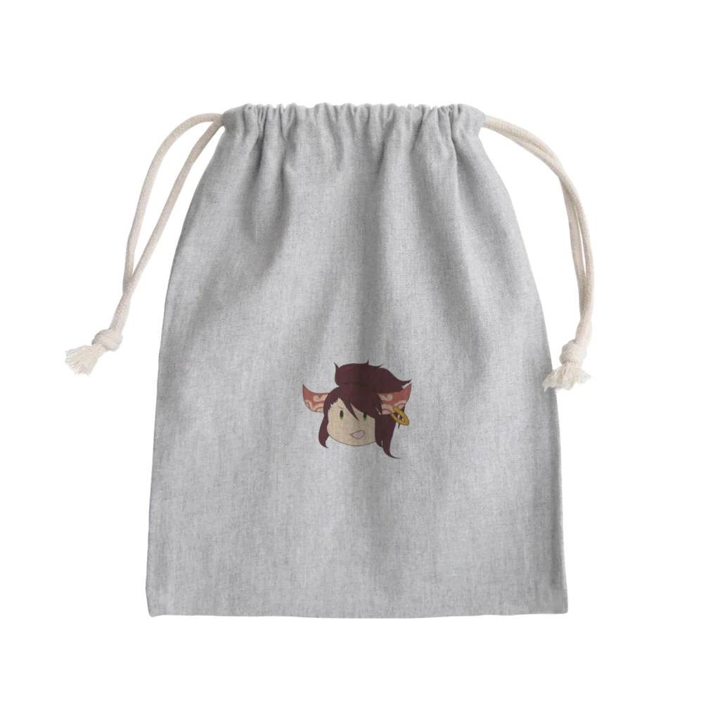 本日も晴天なりの緋縉 Mini Drawstring Bag