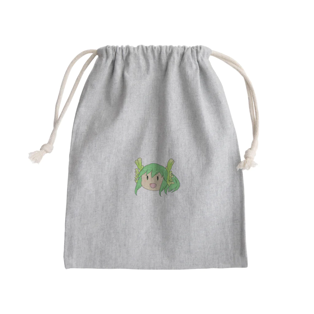 本日も晴天なりの白唄 Mini Drawstring Bag