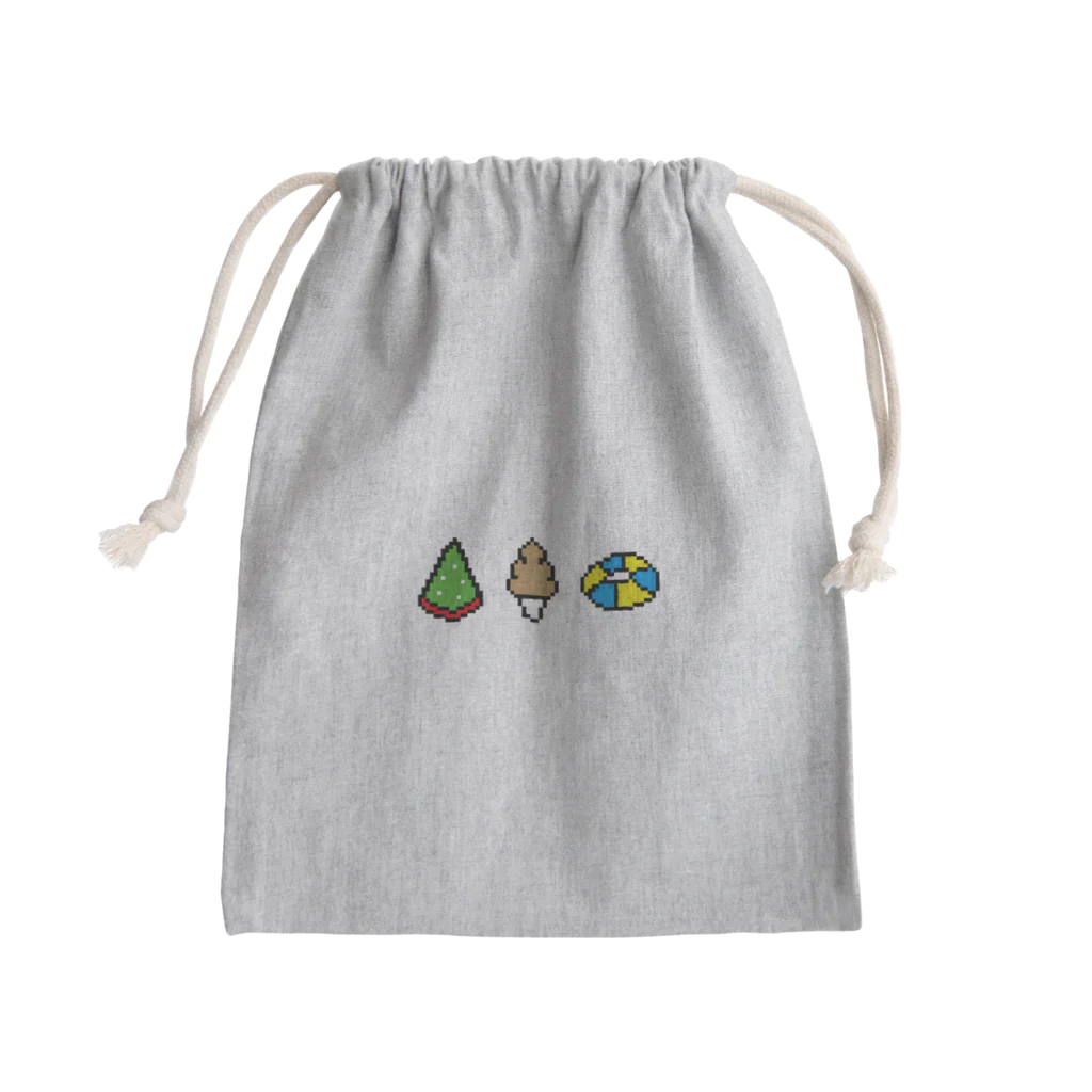 testpageのもう夏気分2 Mini Drawstring Bag