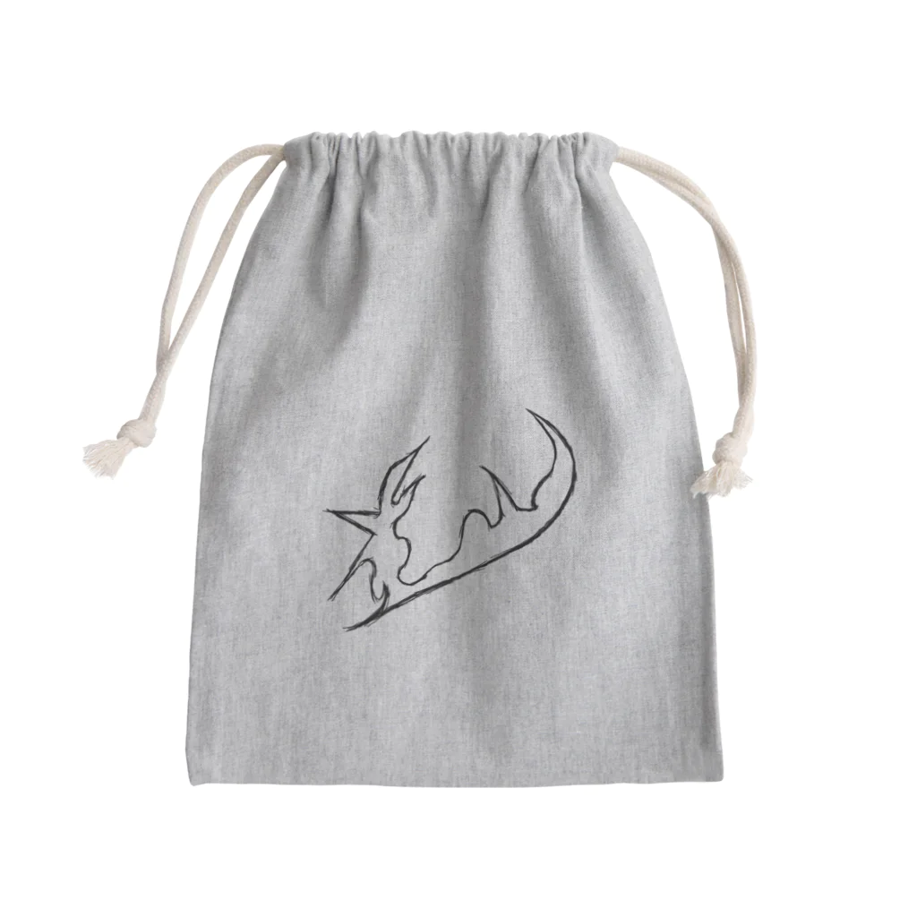 ＋Γ(gamma)の抽象画(abstract painting)#3 Mini Drawstring Bag