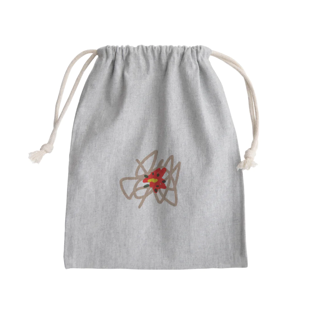 Teiのバソキヤみたいなナポリタン Mini Drawstring Bag