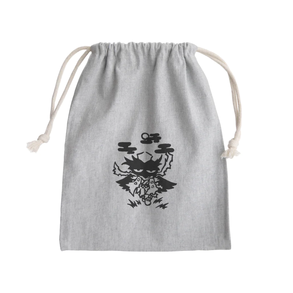 カリツォーの烏天狗 Mini Drawstring Bag