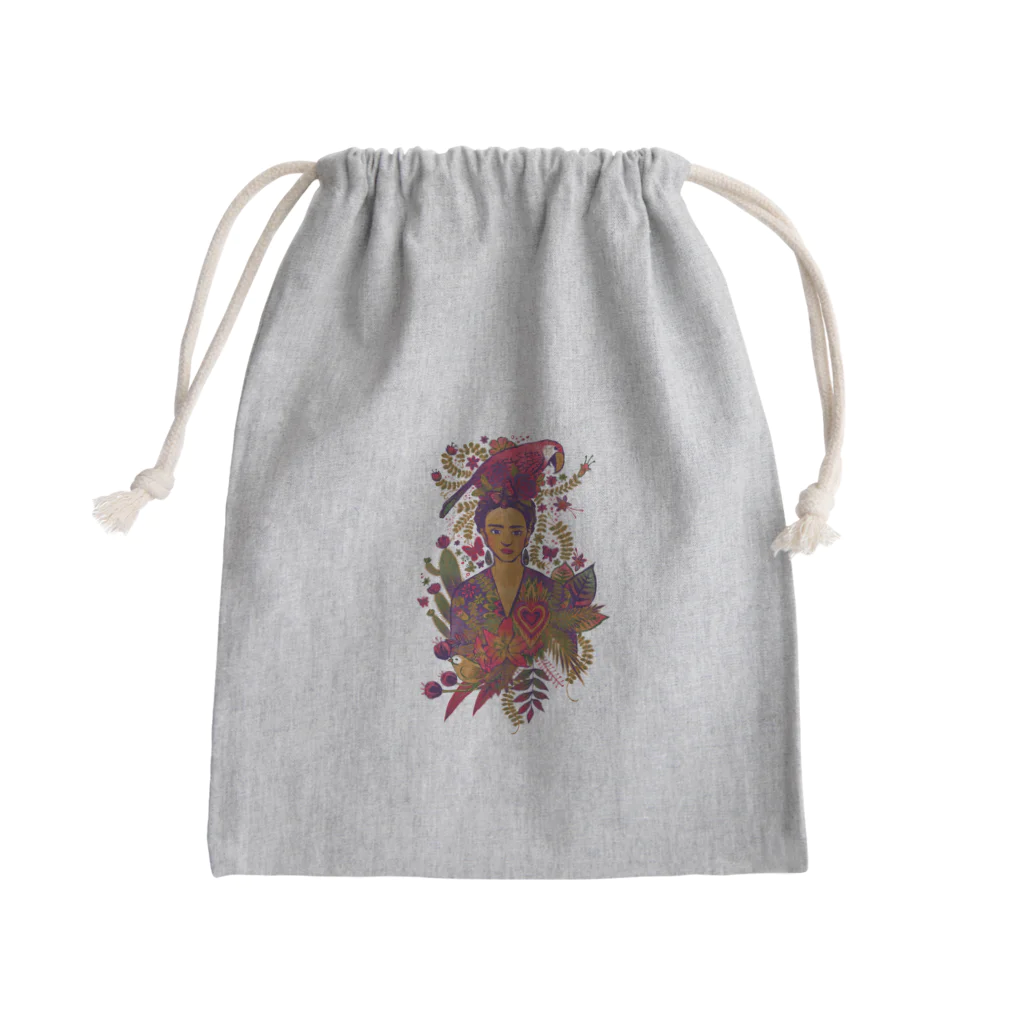 IZANAMI by Akane YabushitaのFrida Mini Drawstring Bag