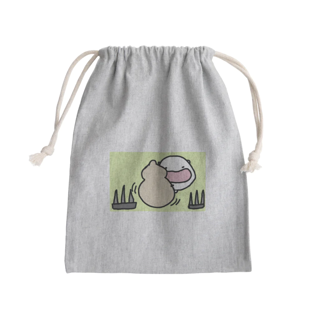 ダイナマイト87ねこ大商会のスリルを楽しむねこです Mini Drawstring Bag