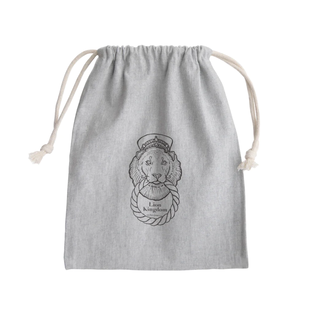 Annie Design okinawaのLion Kingdom Mini Drawstring Bag