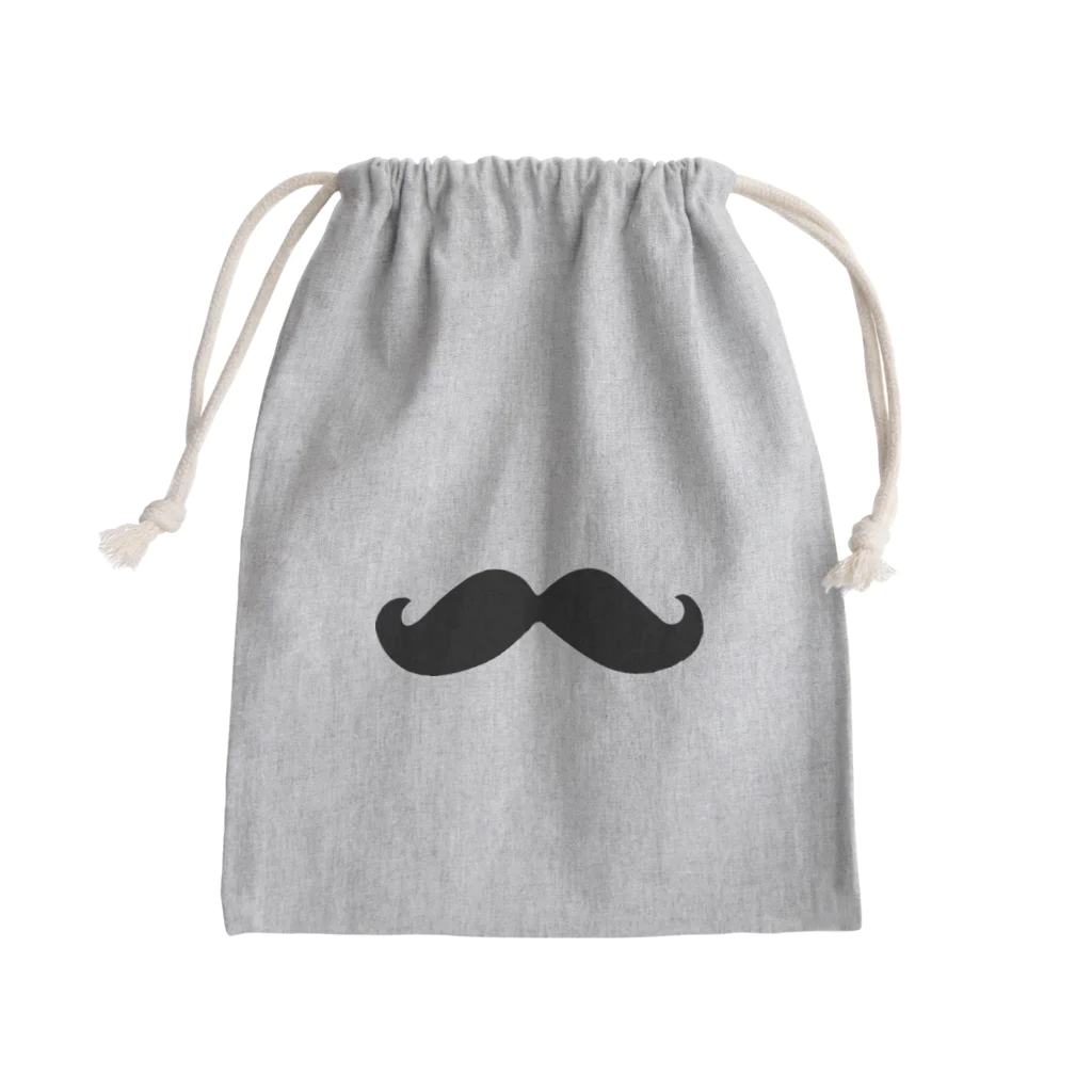 Deltaのただのお髭 Mini Drawstring Bag