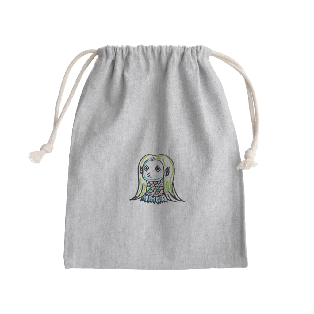 つーふーのマユビエシリーズ Mini Drawstring Bag