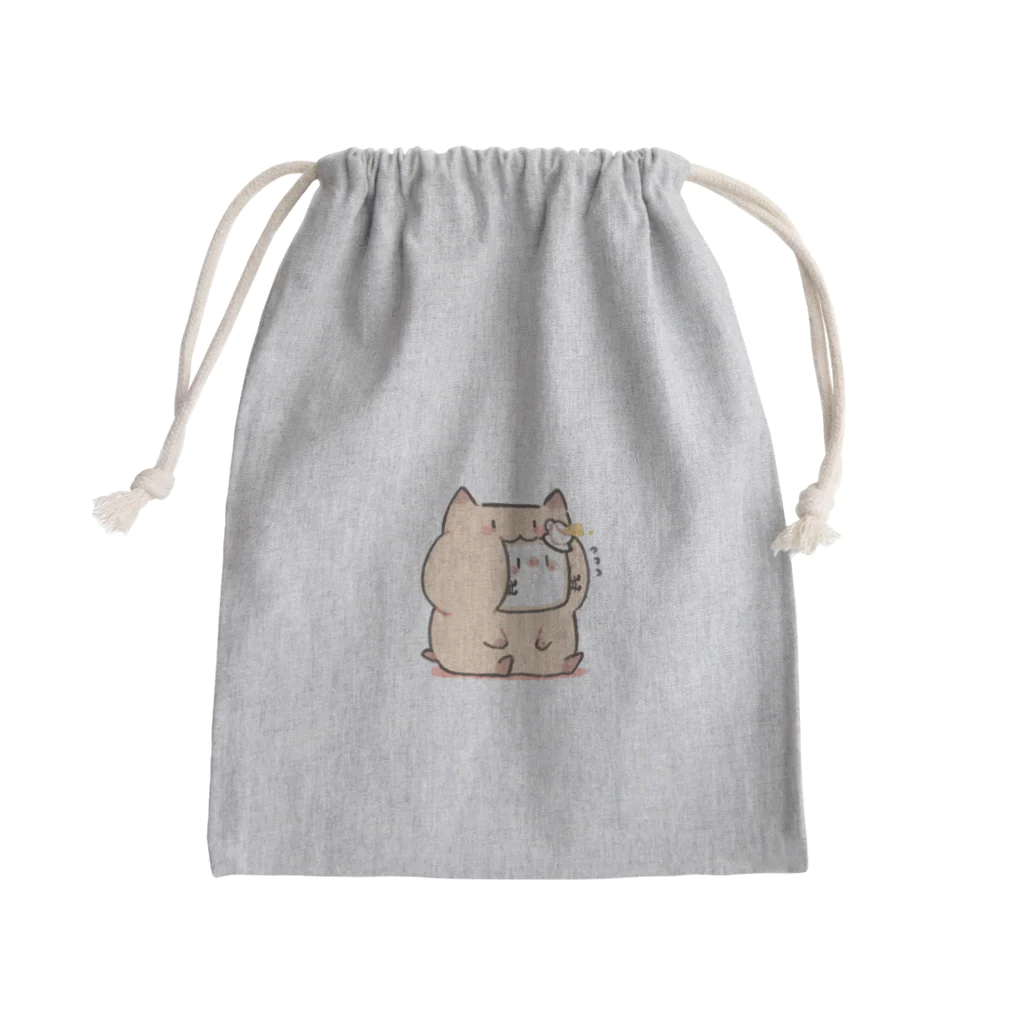 んそめのほおばり公さん Mini Drawstring Bag