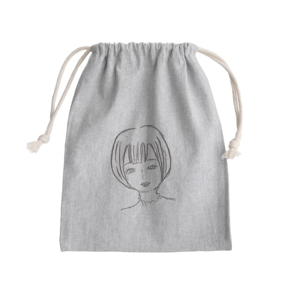 SUPiTimeのショートカットは正義 Mini Drawstring Bag