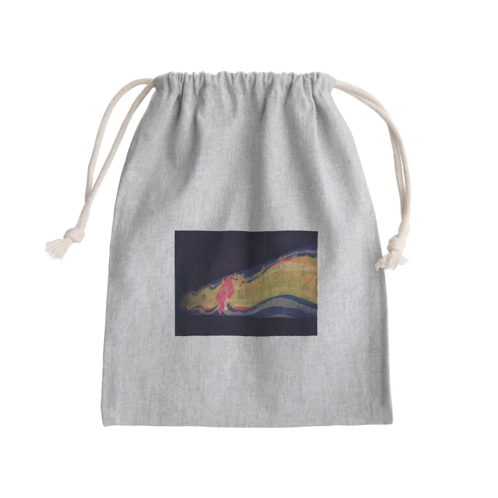 LAUGH PARKのフクキタル Mini Drawstring Bag