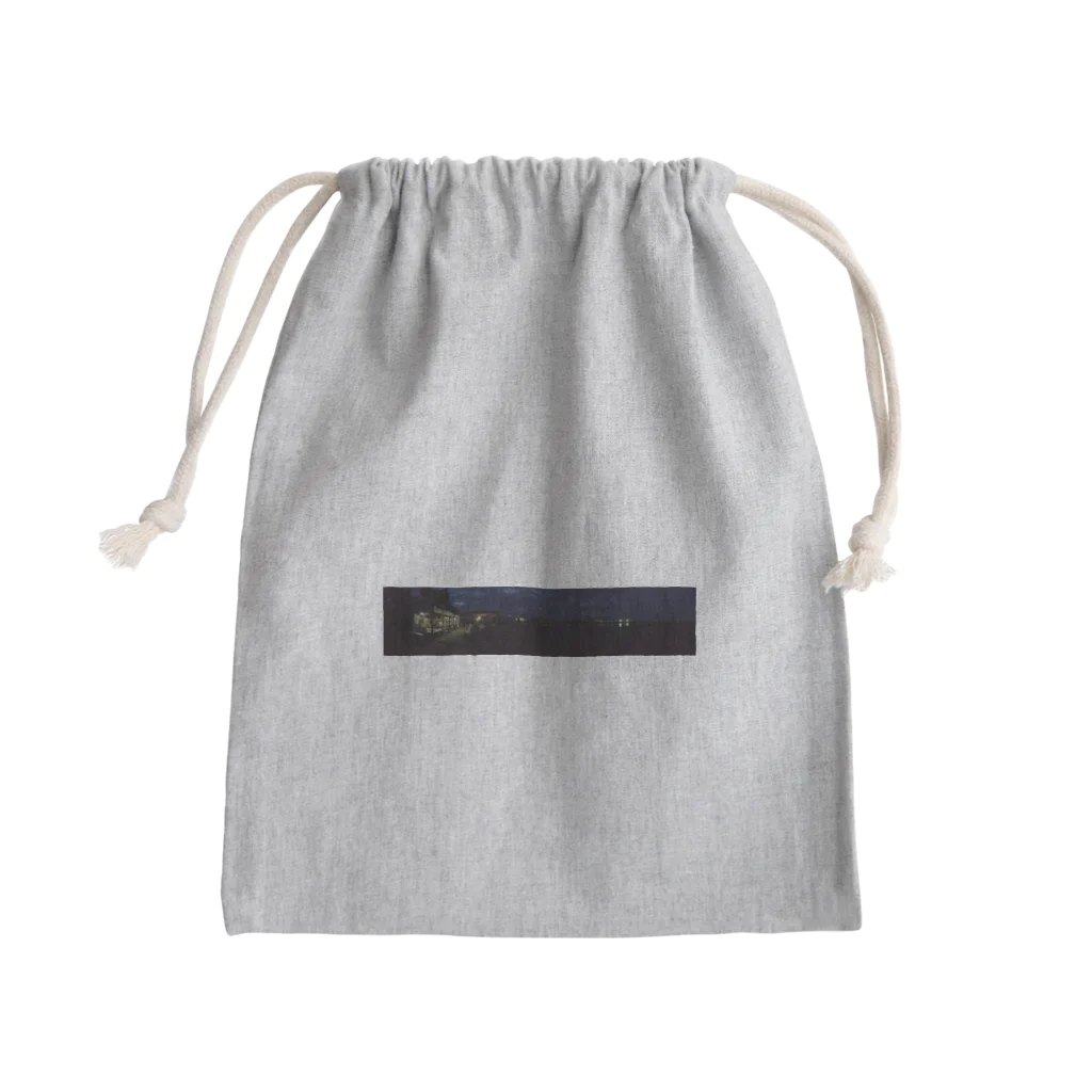 るなのたぬきや Mini Drawstring Bag