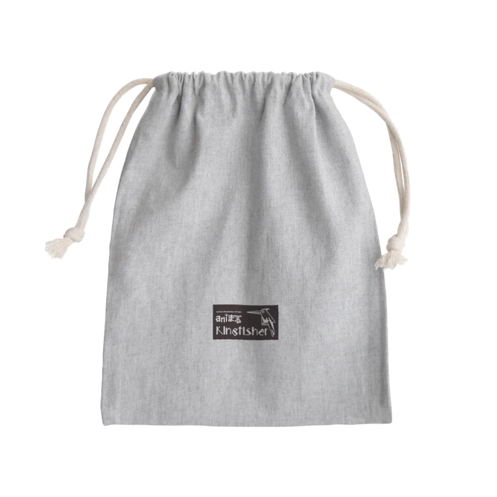 aniまるのaniまる Kingfisher / bag Mini Drawstring Bag