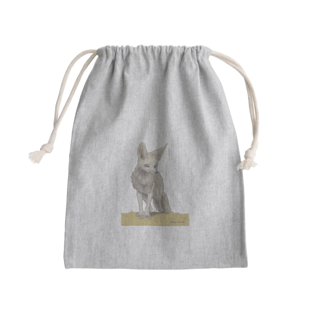 Masashi Kaminkoのフェネック Mini Drawstring Bag