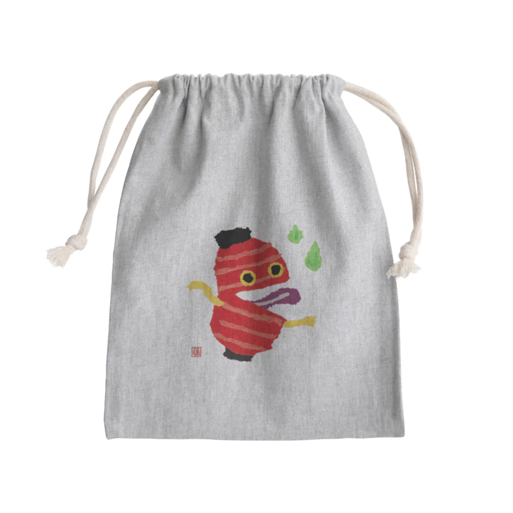 おばけ商店のおばけ巾着＜提灯おばけ＞ Mini Drawstring Bag