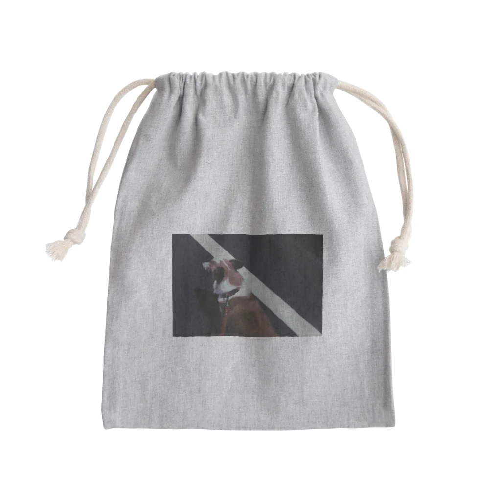 tokyo_corgiの白線コーギー Mini Drawstring Bag