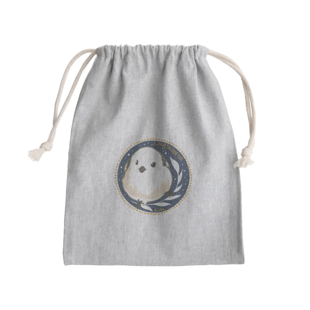 Lichtmuhleのシマエナガ Mini Drawstring Bag