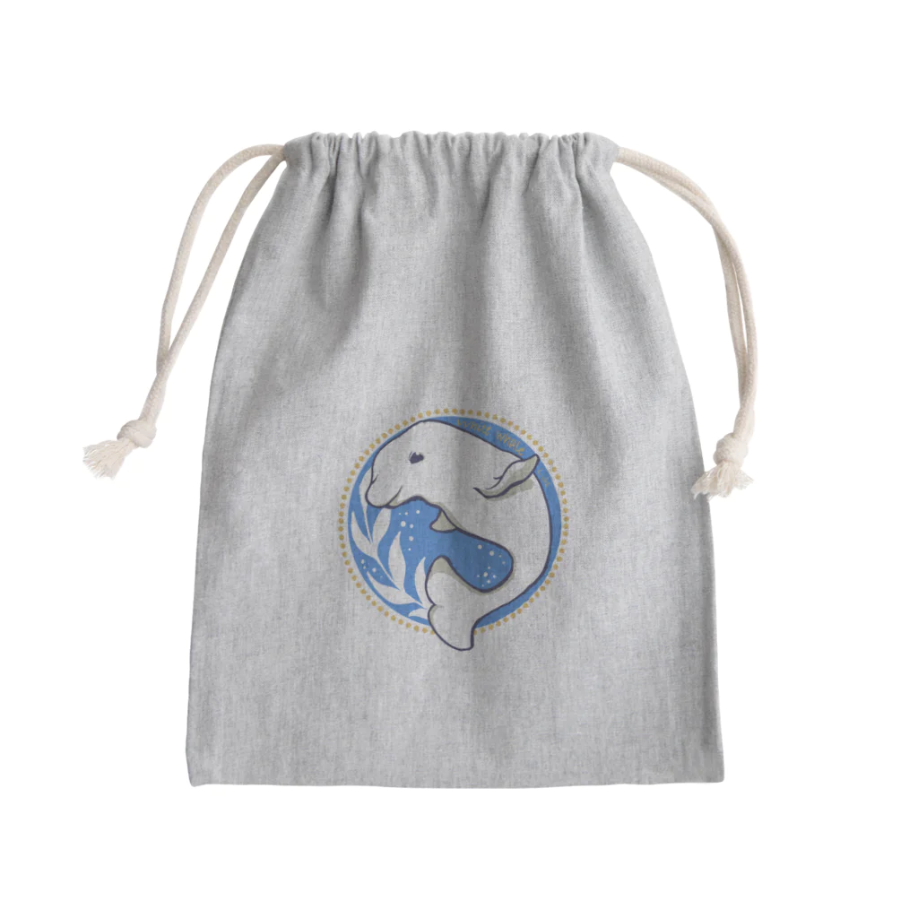 Lichtmuhleのシロイルカ Mini Drawstring Bag