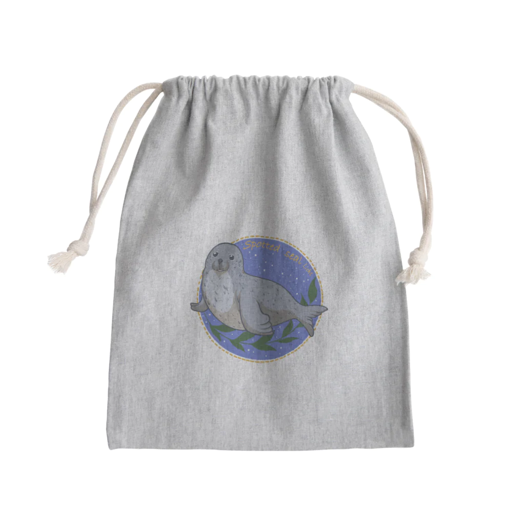 Lichtmuhleのゴマフアザラシ Mini Drawstring Bag