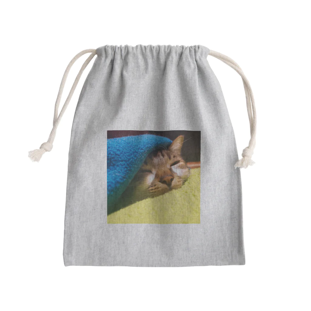 らむさんのめっかわグッズのすやすやらむさん Mini Drawstring Bag