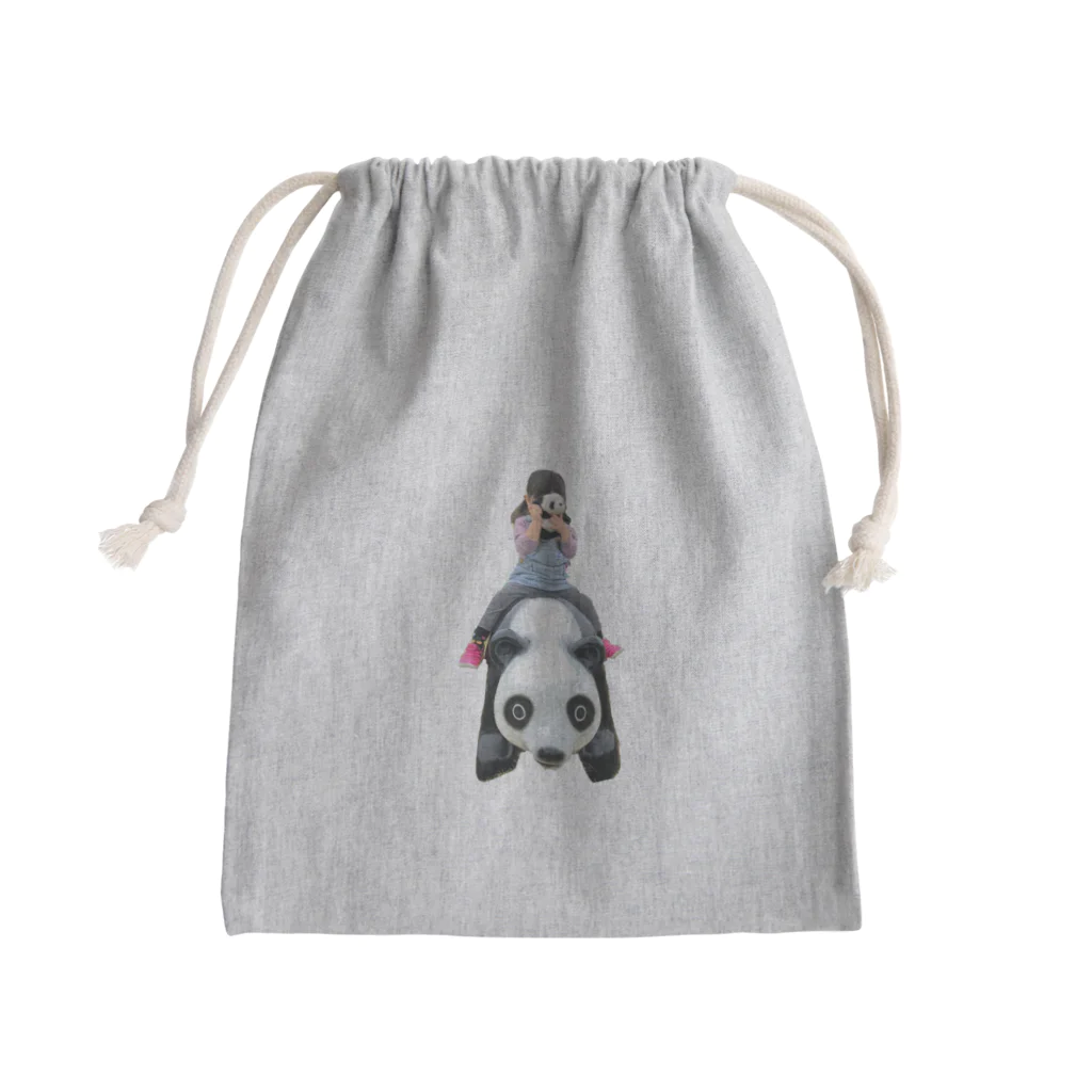 39のパンダ Mini Drawstring Bag