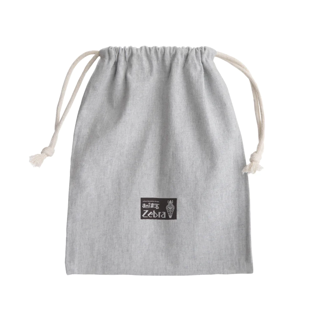 aniまるのaniまる Zebra / bag Mini Drawstring Bag