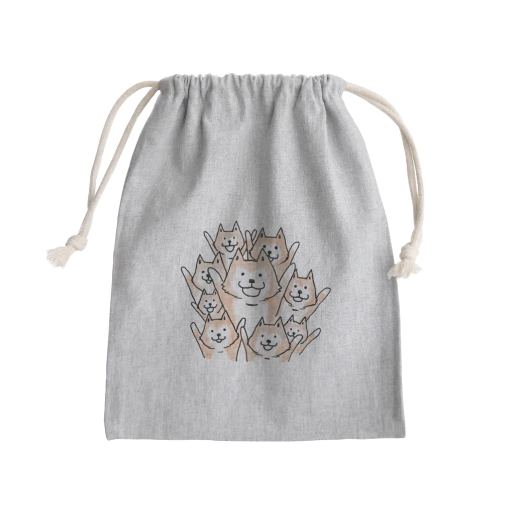 ムーコのグッズ屋さんのイラストムーコ巾着 Mini Drawstring Bag