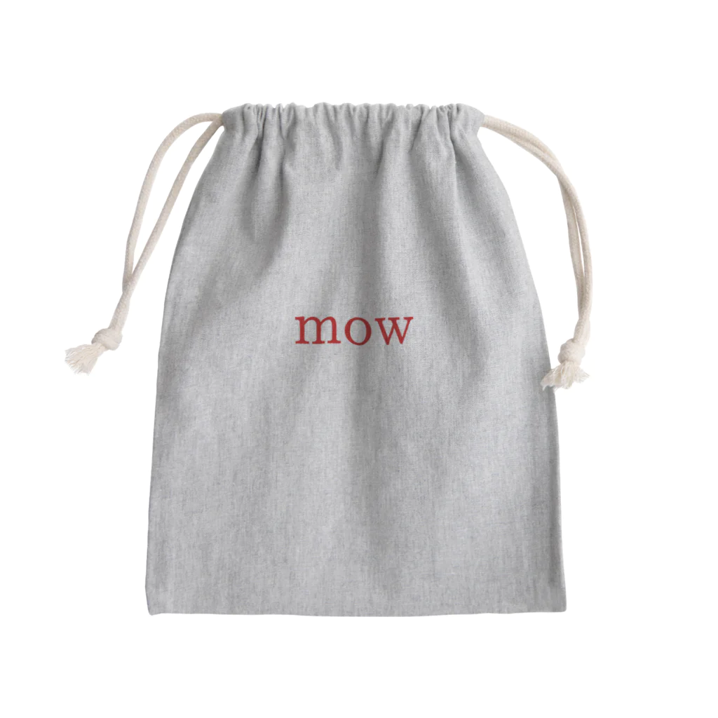 もうのmow Mini Drawstring Bag