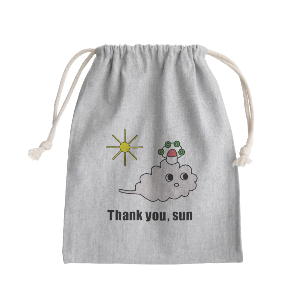 Y0HY0Hの雲子の朝 Mini Drawstring Bag