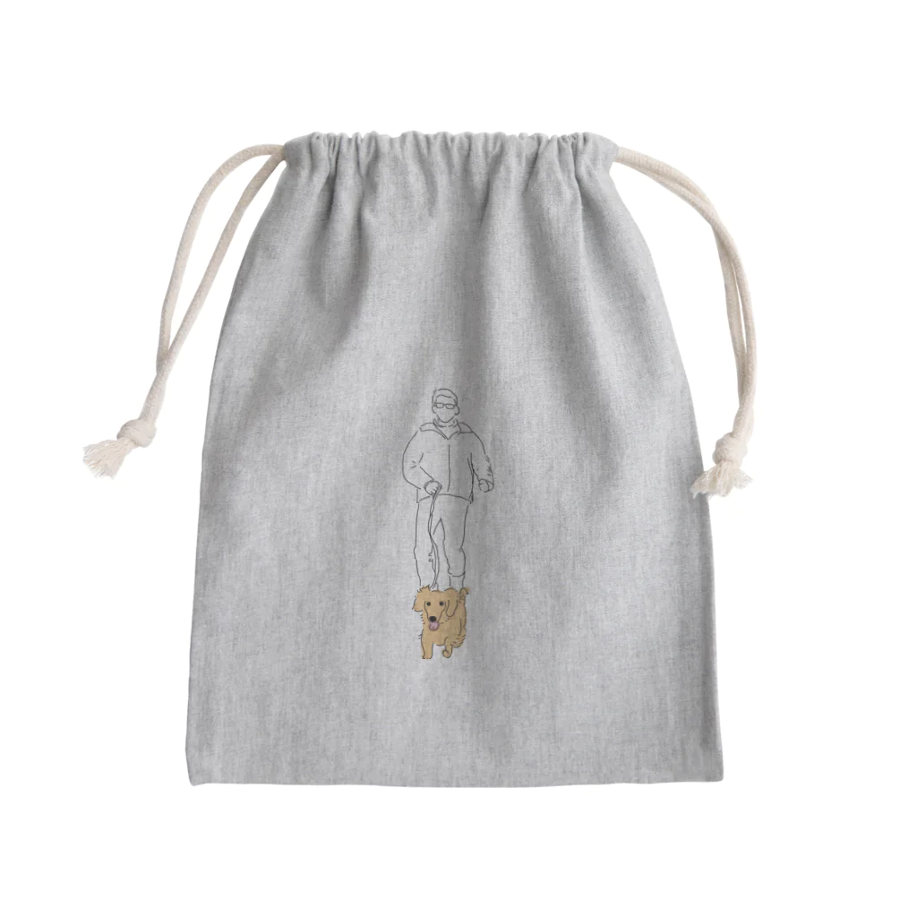 エコのSくんダッシュ2 Mini Drawstring Bag