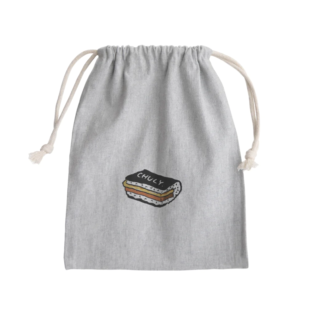 CHULY.のポーク卵おにぎり Mini Drawstring Bag